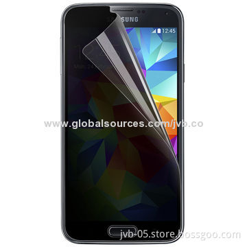2/4 Way Privacy Screen Protector for Samsung Galaxy S5, Easy to Apply with Less Bubble